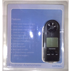 Electronic Anemometer feat Termometer